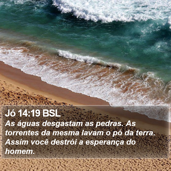 Jó 14:19 BSL Bible Study