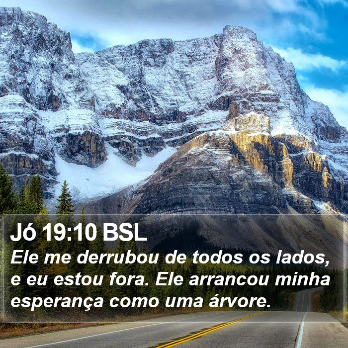 Jó 19:10 BSL Bible Study