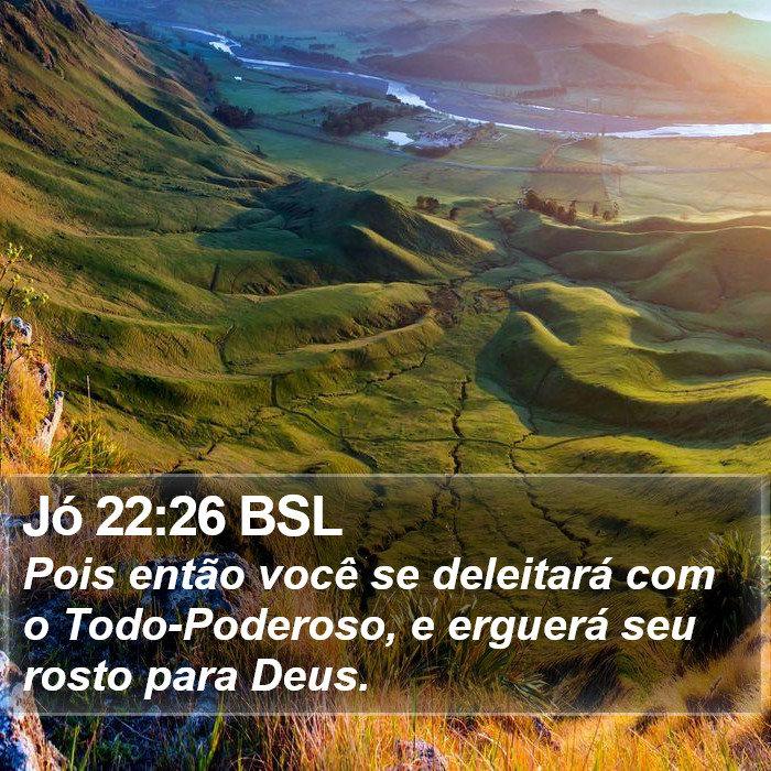 Jó 22:26 BSL Bible Study