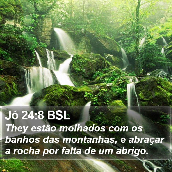 Jó 24:8 BSL Bible Study