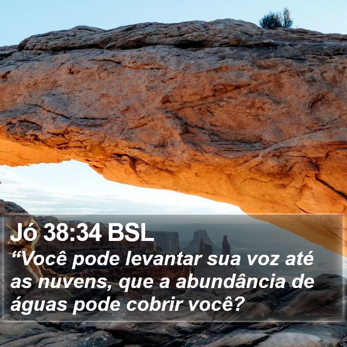 Jó 38:34 BSL Bible Study