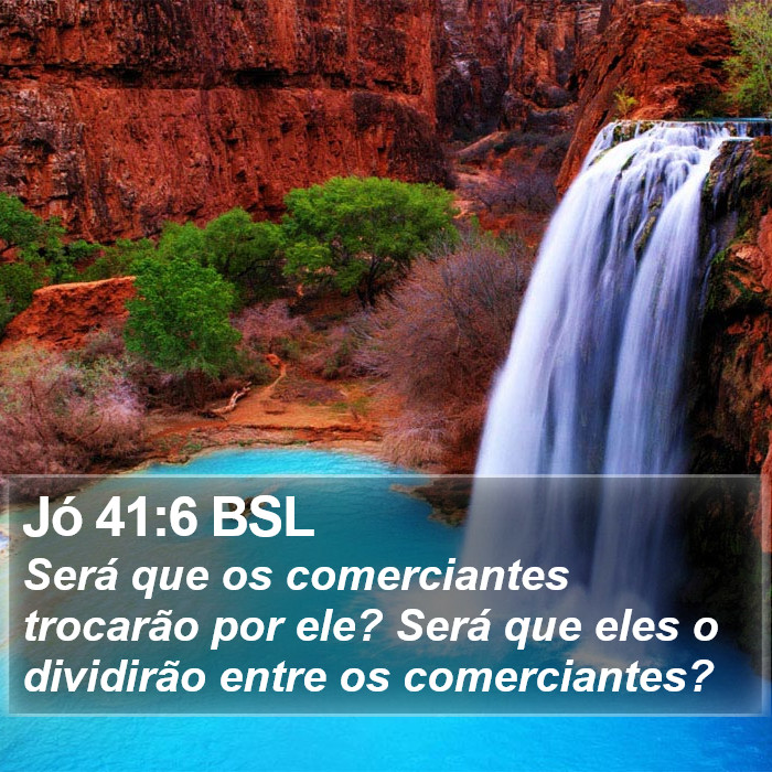 Jó 41:6 BSL Bible Study