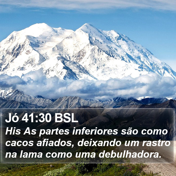 Jó 41:30 BSL Bible Study