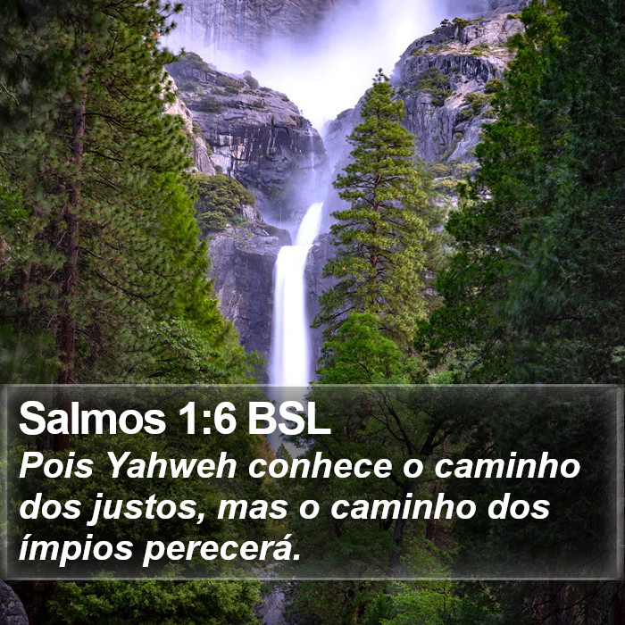 Salmos 1:6 BSL Bible Study