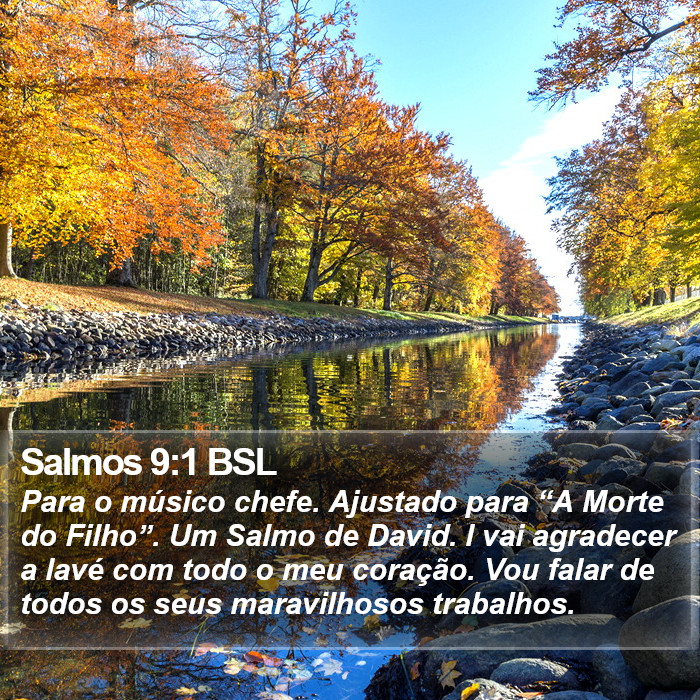 Salmos 9:1 BSL Bible Study