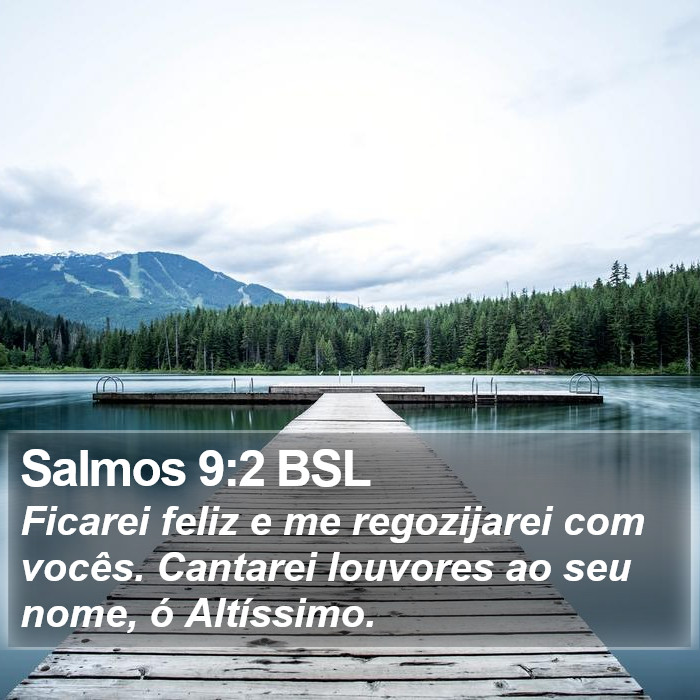 Salmos 9:2 BSL Bible Study