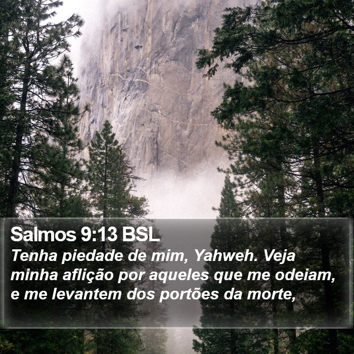 Salmos 9:13 BSL Bible Study