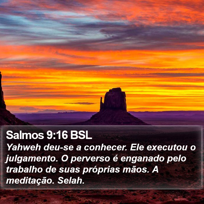 Salmos 9:16 BSL Bible Study