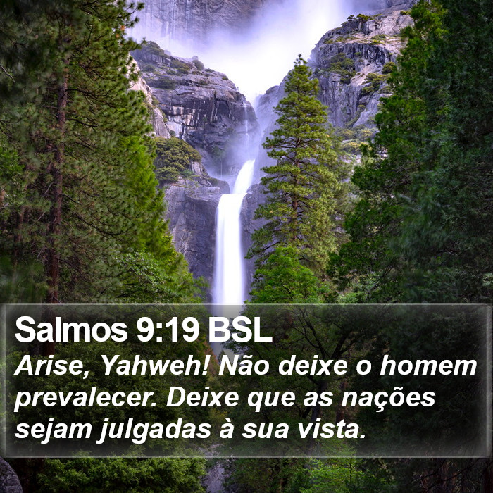 Salmos 9:19 BSL Bible Study