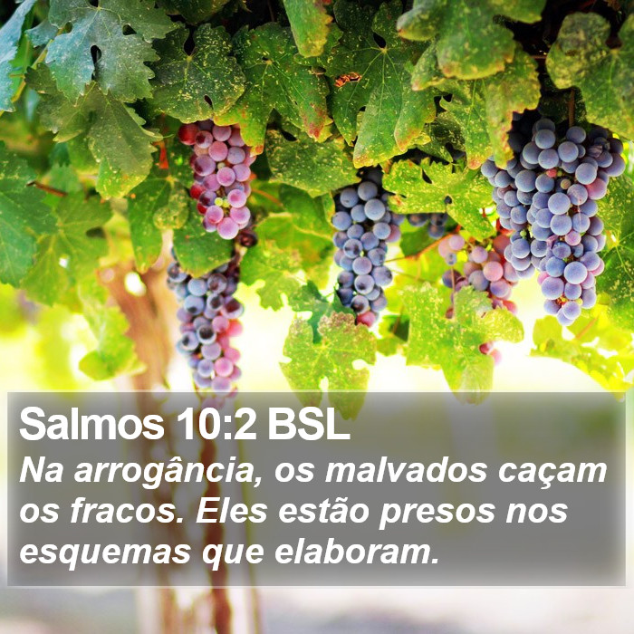 Salmos 10:2 BSL Bible Study