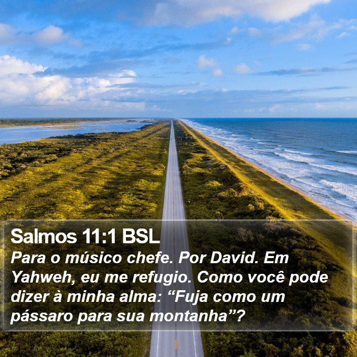 Salmos 11:1 BSL Bible Study