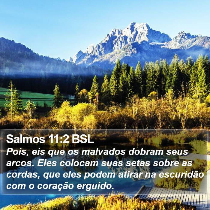 Salmos 11:2 BSL Bible Study