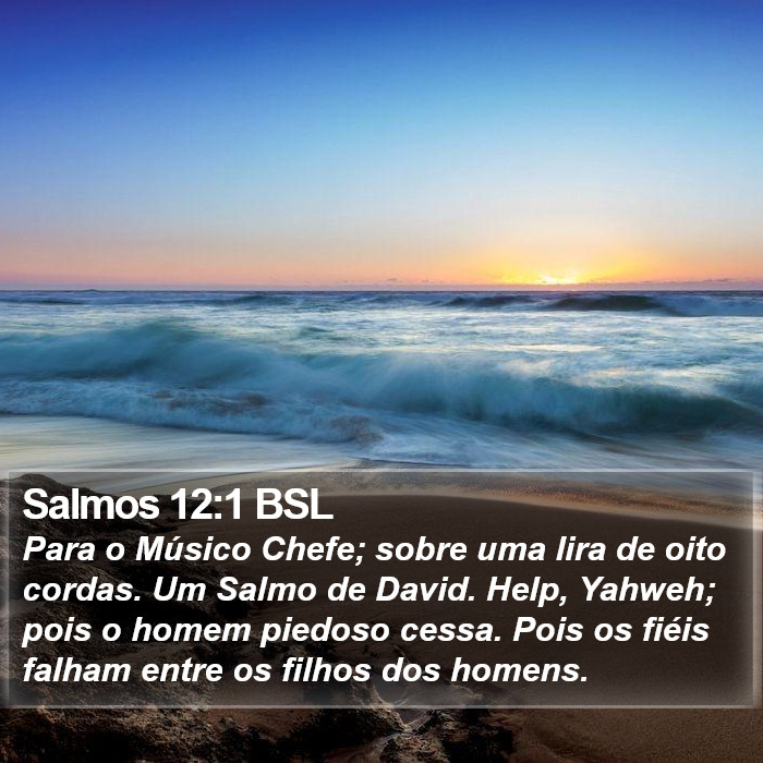 Salmos 12:1 BSL Bible Study