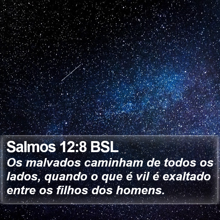 Salmos 12:8 BSL Bible Study