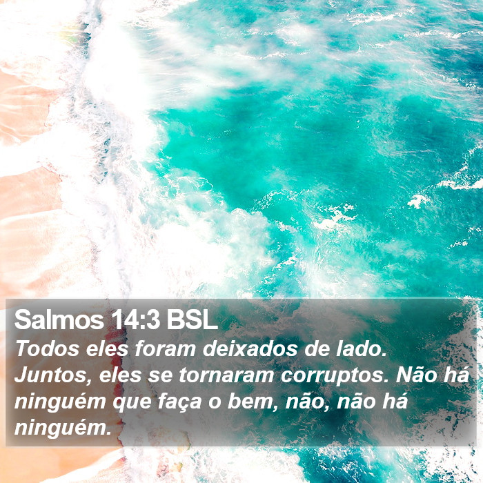 Salmos 14:3 BSL Bible Study