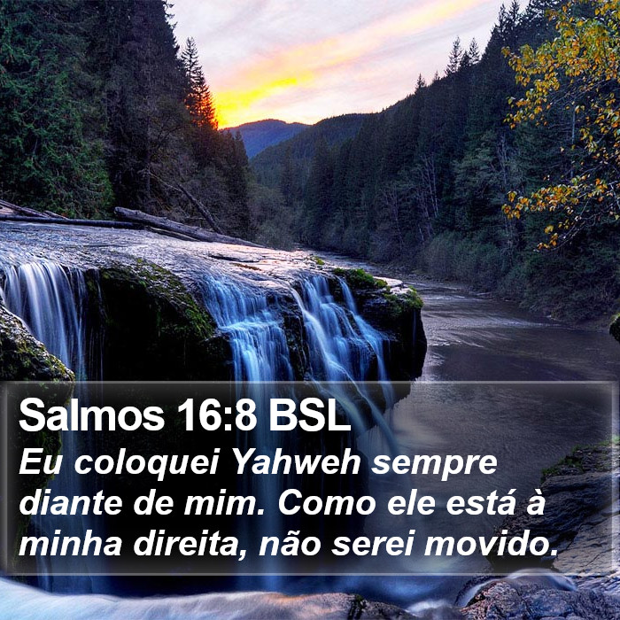 Salmos 16:8 BSL Bible Study