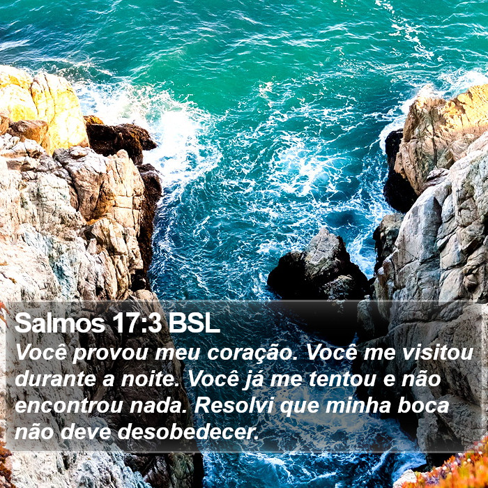 Salmos 17:3 BSL Bible Study