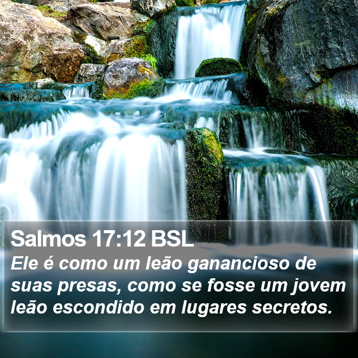 Salmos 17:12 BSL Bible Study