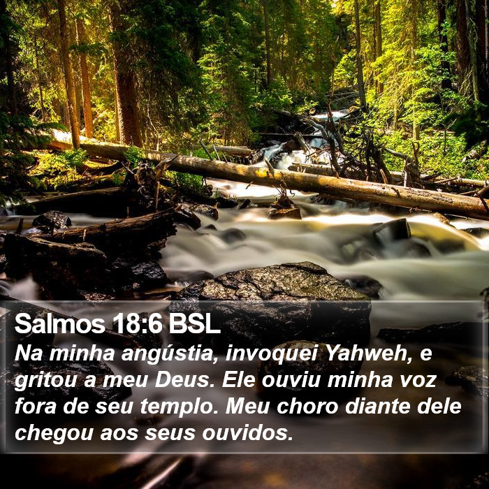 Salmos 18:6 BSL Bible Study