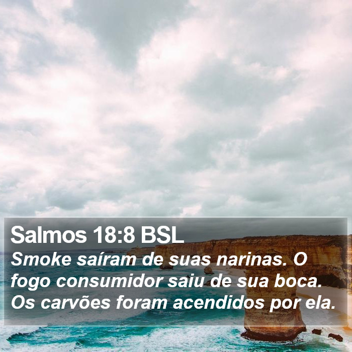 Salmos 18:8 BSL Bible Study