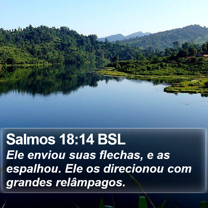 Salmos 18:14 BSL Bible Study