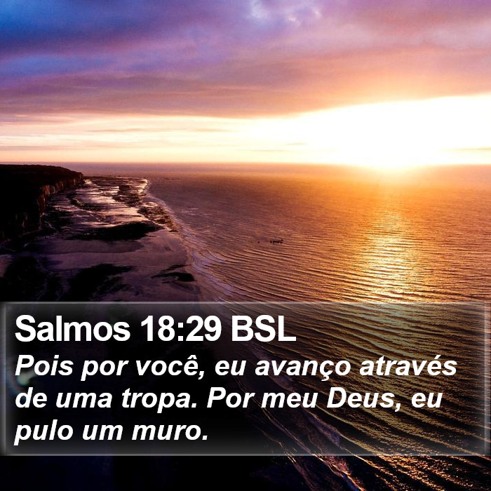 Salmos 18:29 BSL Bible Study