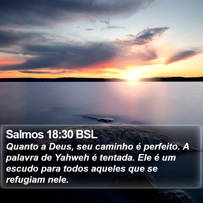 Salmos 18:30 BSL Bible Study