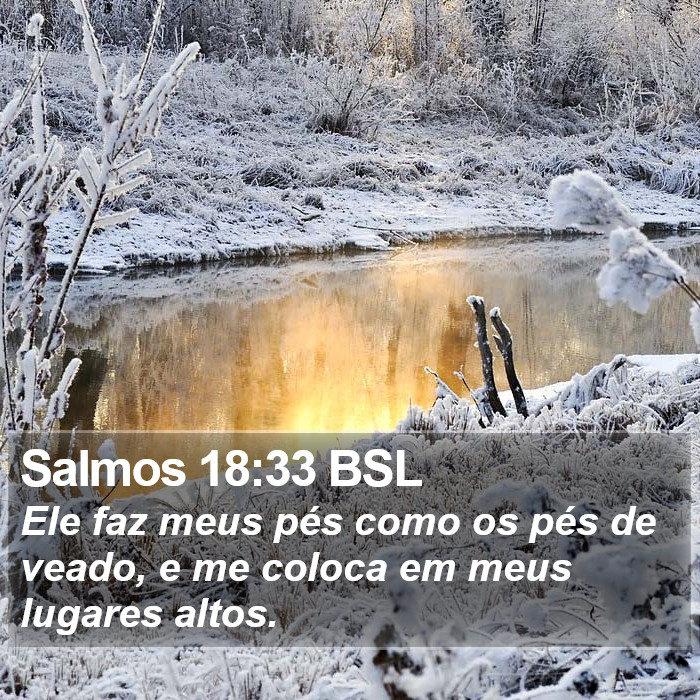 Salmos 18:33 BSL Bible Study