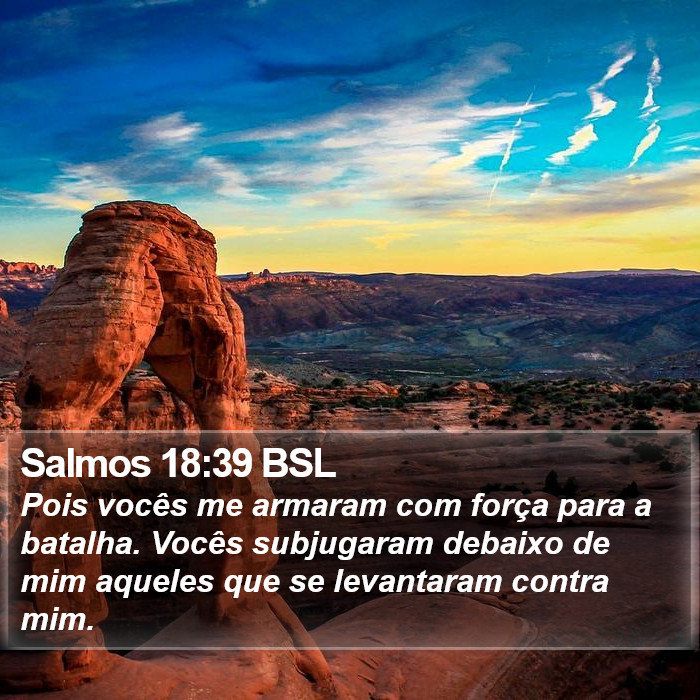 Salmos 18:39 BSL Bible Study