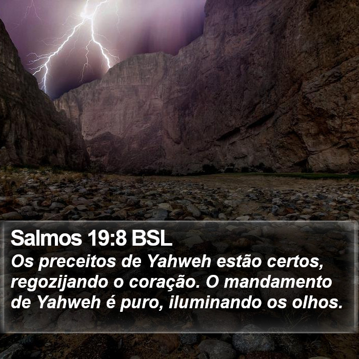 Salmos 19:8 BSL Bible Study