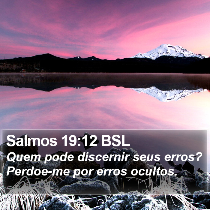 Salmos 19:12 BSL Bible Study