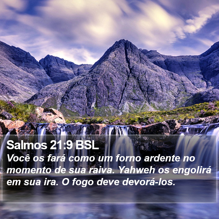 Salmos 21:9 BSL Bible Study