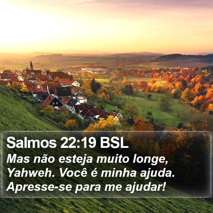 Salmos 22:19 BSL Bible Study