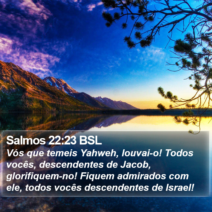 Salmos 22:23 BSL Bible Study