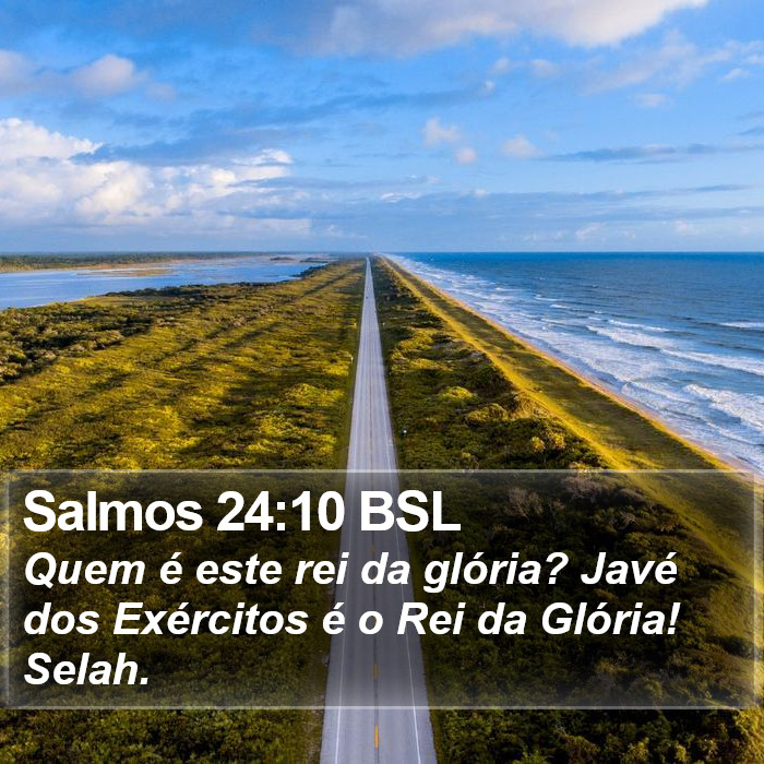 Salmos 24:10 BSL Bible Study