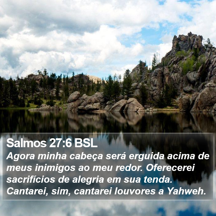 Salmos 27:6 BSL Bible Study