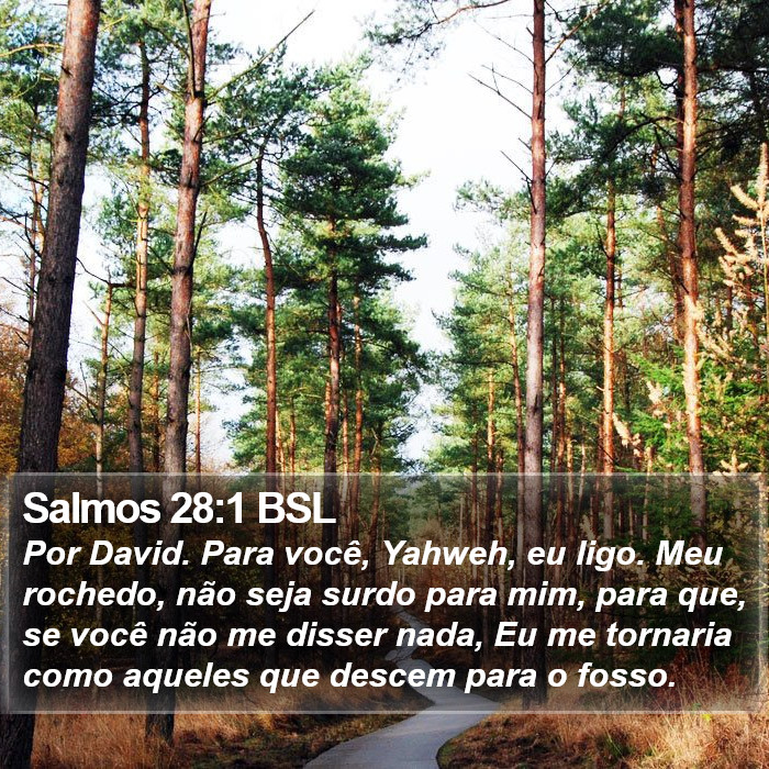 Salmos 28:1 BSL Bible Study