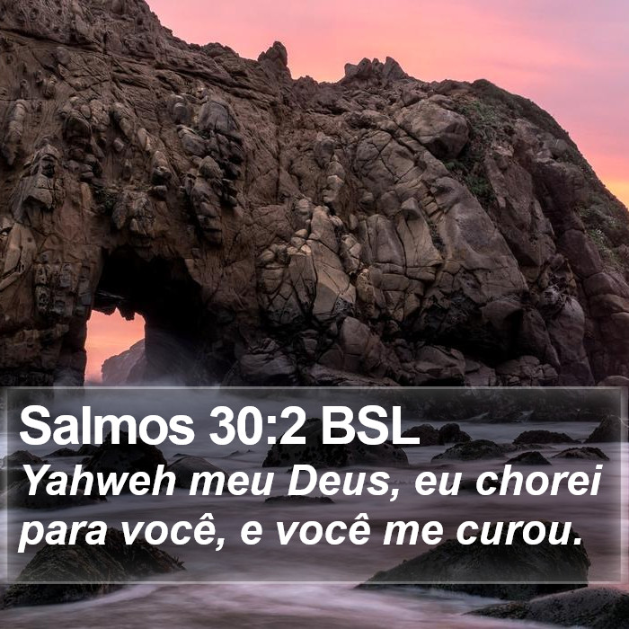 Salmos 30:2 BSL Bible Study