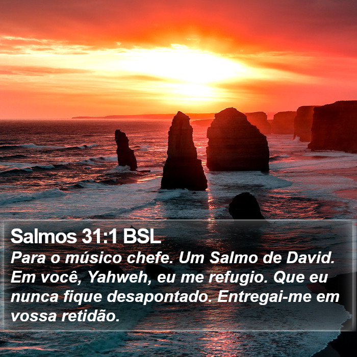 Salmos 31:1 BSL Bible Study