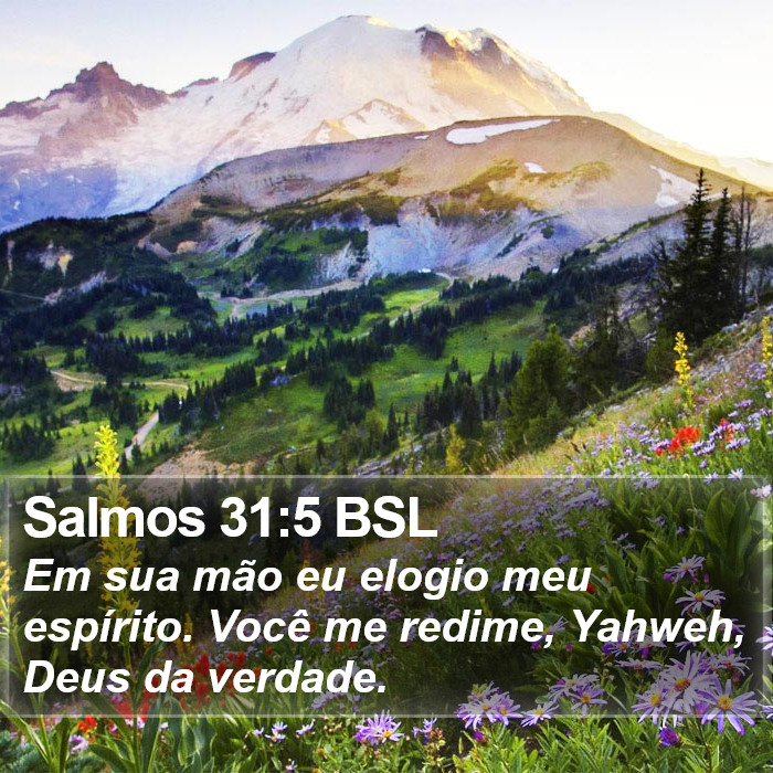 Salmos 31:5 BSL Bible Study