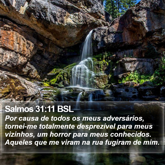 Salmos 31:11 BSL Bible Study