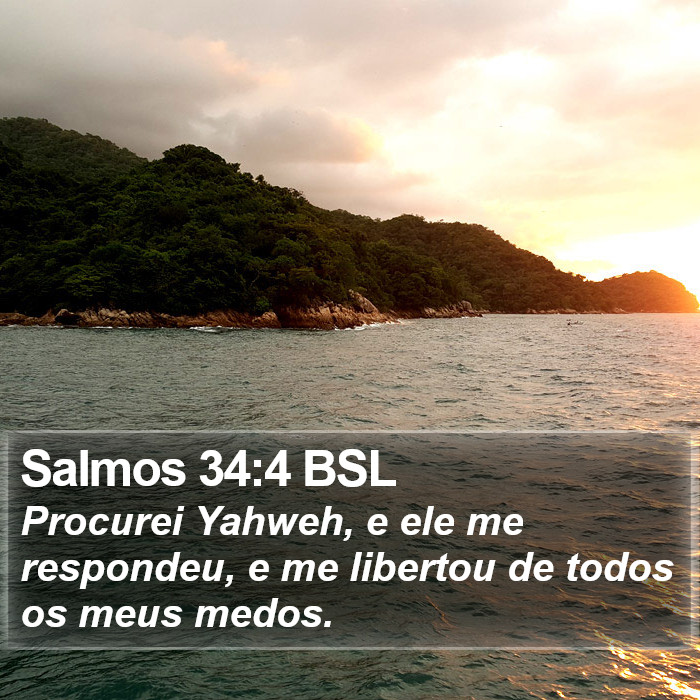 Salmos 34:4 BSL Bible Study