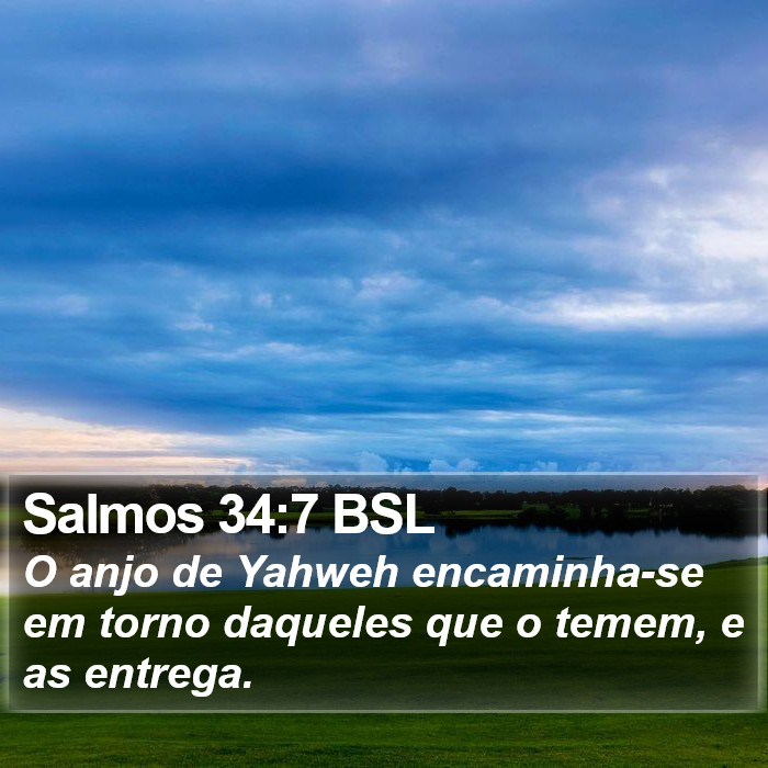 Salmos 34:7 BSL Bible Study