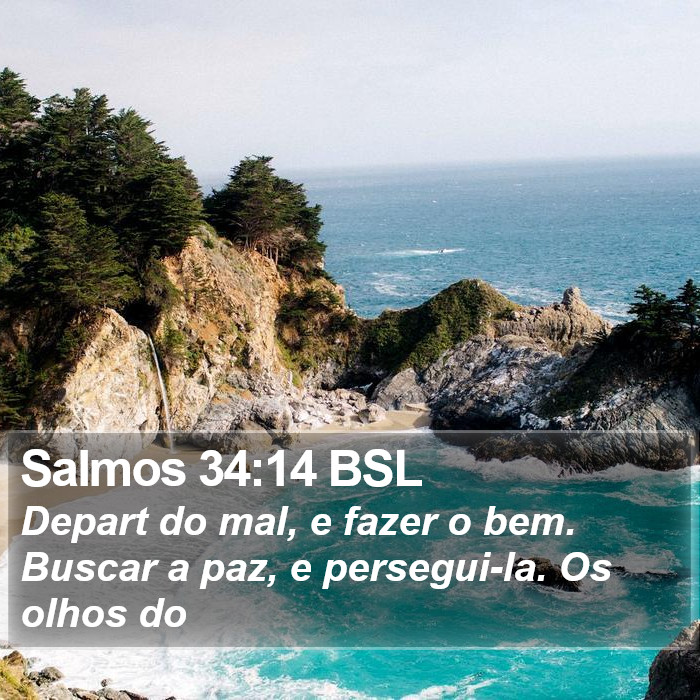 Salmos 34:14 BSL Bible Study