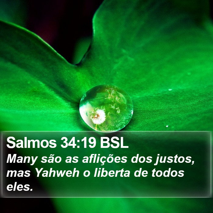 Salmos 34:19 BSL Bible Study