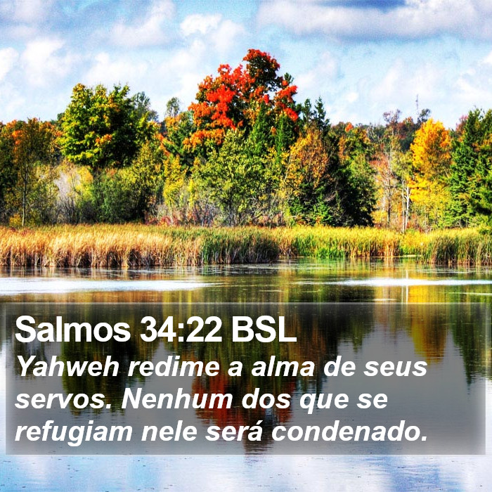 Salmos 34:22 BSL Bible Study