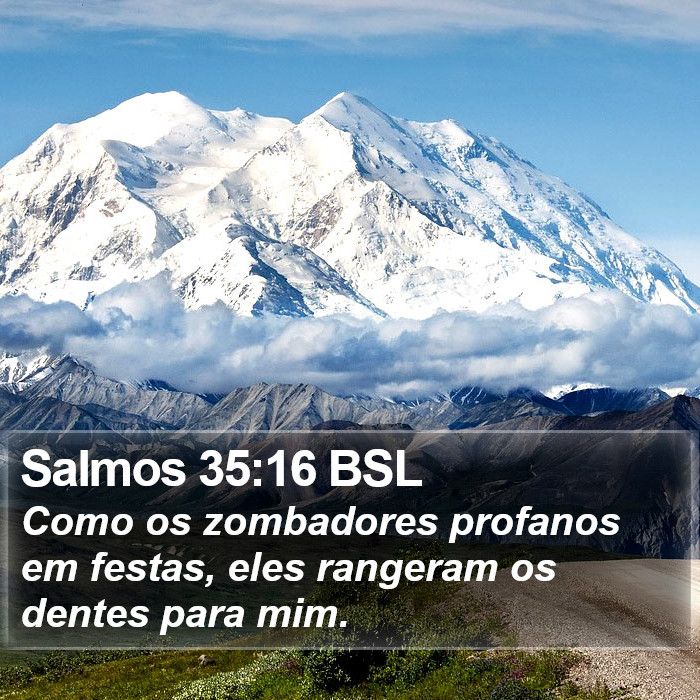 Salmos 35:16 BSL Bible Study