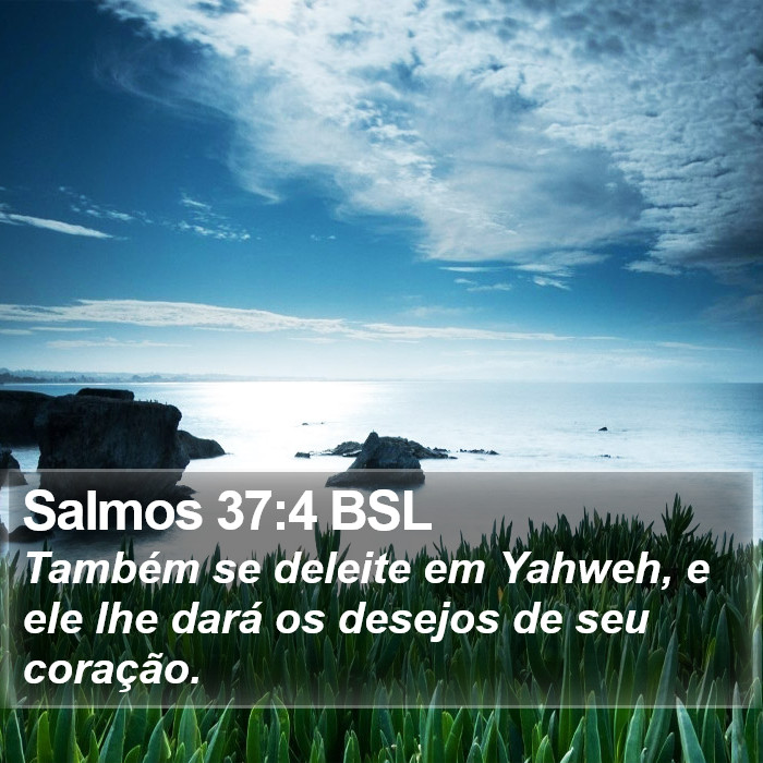 Salmos 37:4 BSL Bible Study