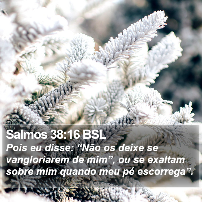 Salmos 38:16 BSL Bible Study