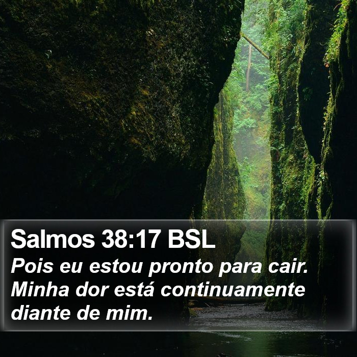Salmos 38:17 BSL Bible Study